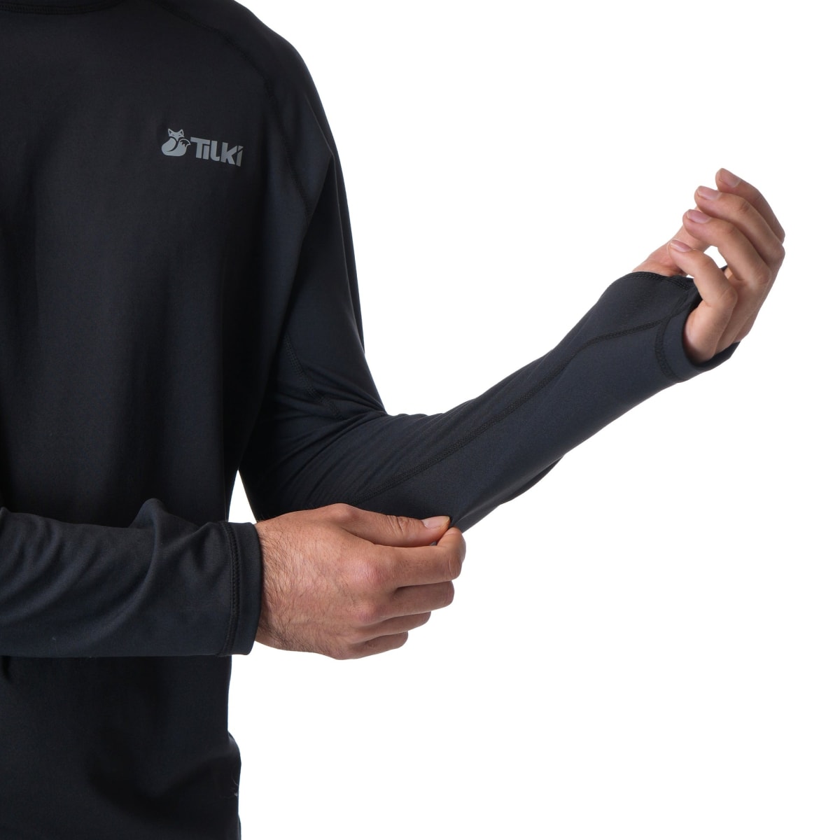 Polera Primera Capa Tilki Hareket Black M24W4