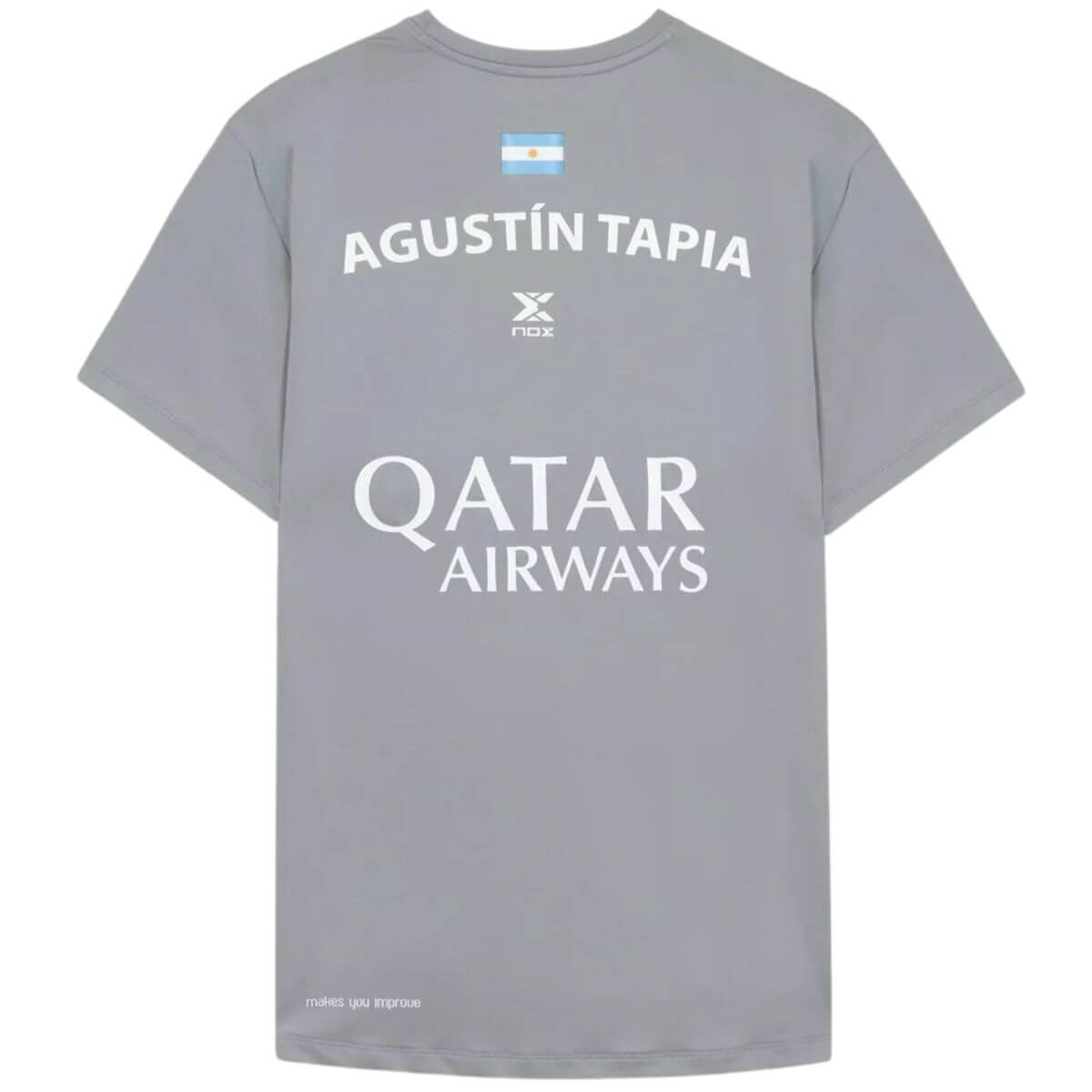 Polera Nox Sponsor AT10 Gris 20232