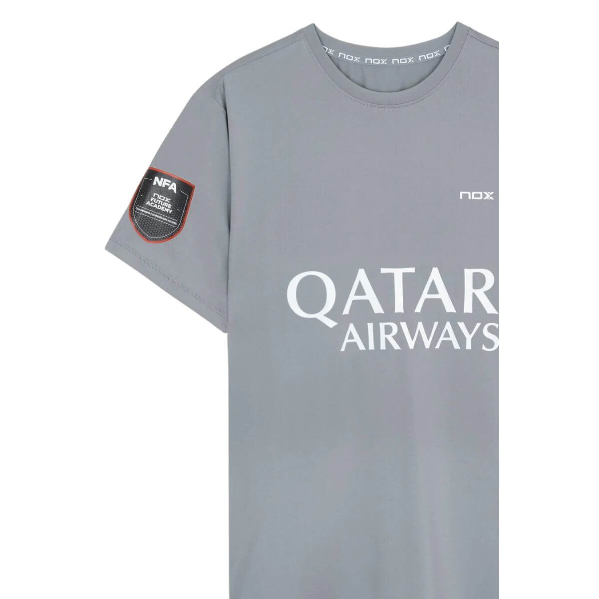 Polera Nox Sponsor AT10 Gris 20234