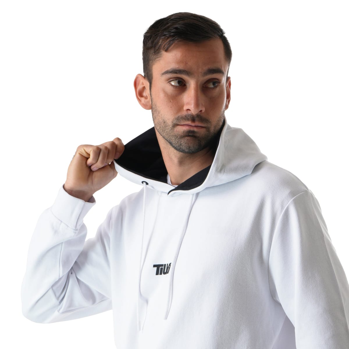 Hoodie Tilki Lehinde White M24W4