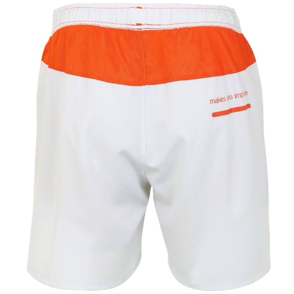 Short Nox Team Blanco Logo Rojo4