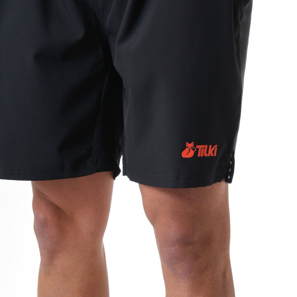 Short Poly Tilki  Temel Black/Orange M24W4