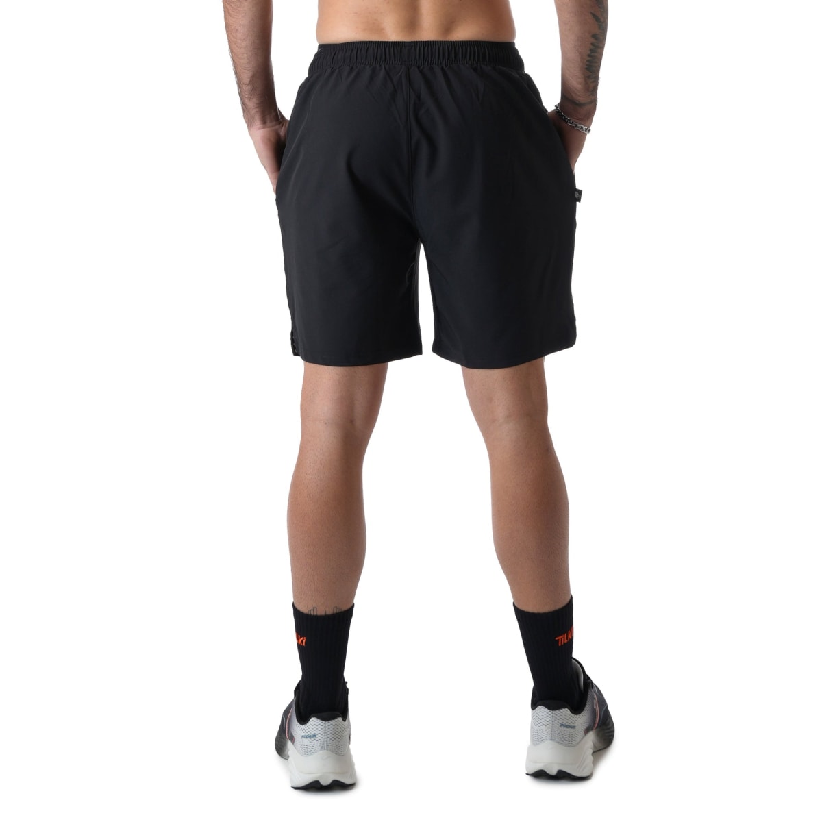 Short Poly Tilki  Temel Black/Orange M24W5