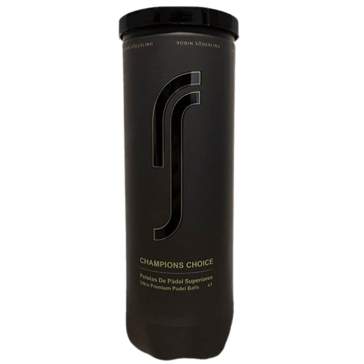 Tarro De Pelota Robin Soderling Padel Champion Choice X31