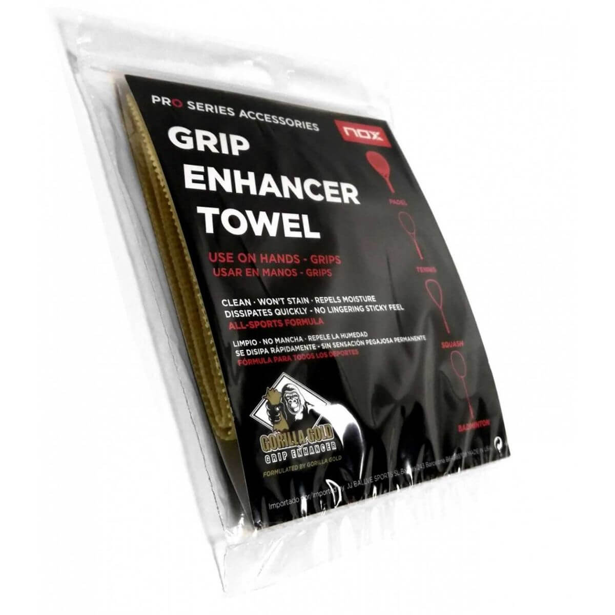 Toalla Grip Nox By Gorilla Gold Color Crema2