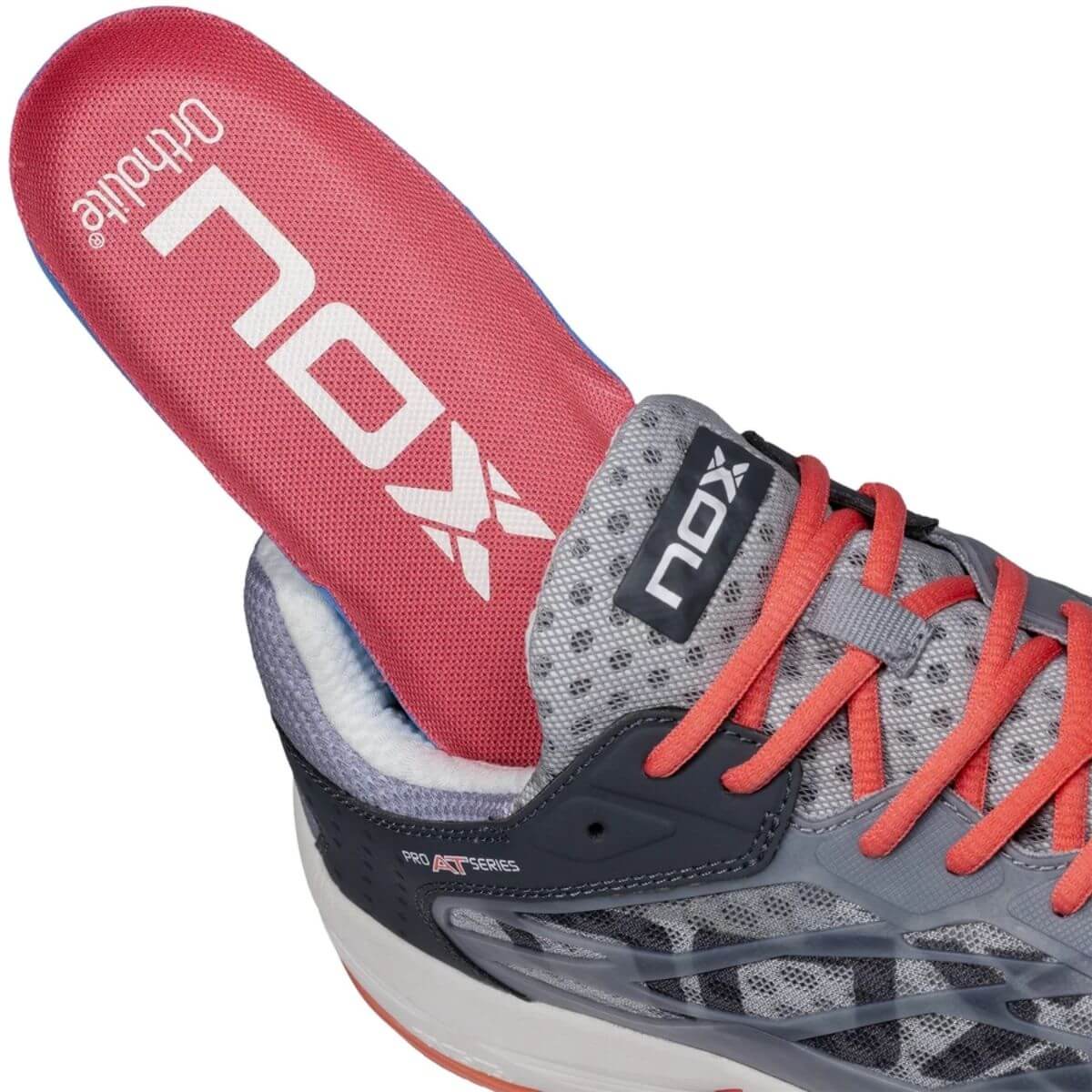 Zapatilla Nox AT10 LUX Cool Grey Georgia Peach  2023/2411