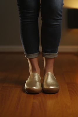 Zapatilla Valparaíso Dorado