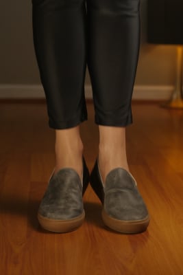 Zapatilla Valparaíso Gris Piedra