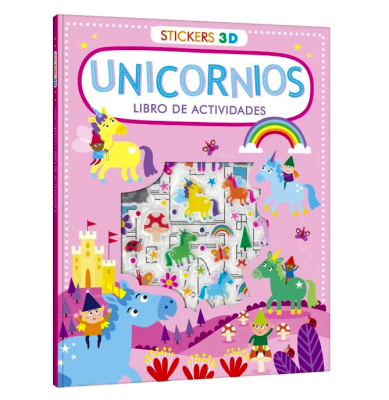 UNICORNIOS LIBRO DE ACTIVIDADES (STICKERS 3D)1