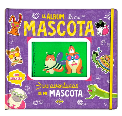 EL ÁLBUM DE MI MASCOTA CON STICKERS3