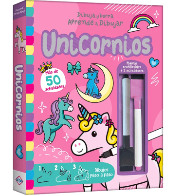dibuja y borra unicornio1
