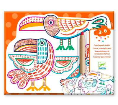 Set de pintura mágica - familias salvajes1