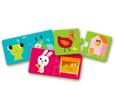 Puzzle Educativo Hábitat1