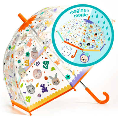Paraguas mágico cambia de color caras medium1