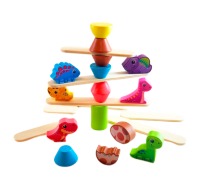 Juego Ingenio y Balance de Madera1