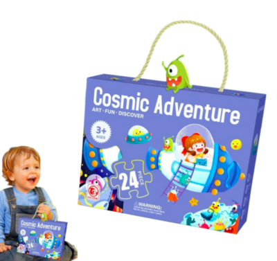 Aventura Cósmica – Rompecabezas de 24pcs1