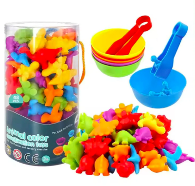 juego Clasificación Colores y Anim Montessori 36pcs1