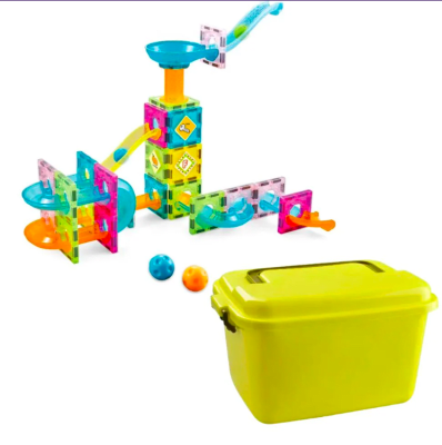 Kit Bloques de Construcción Magnéticos 64 pzas1