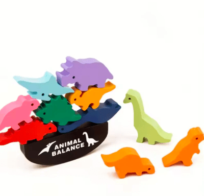 Set Animales Apilables de Madera1