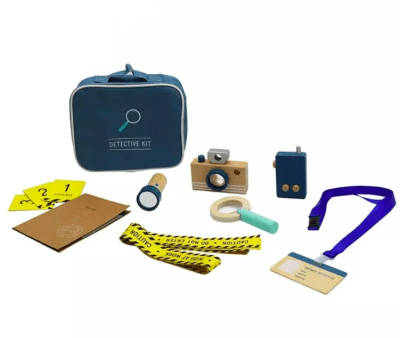 Maleta Detective 16 pzas - Madera1