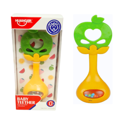 Mordedor silicona de manzana1