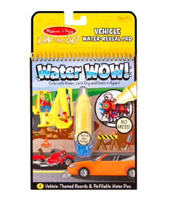 Libro Water wow vehículos- Melissa & Doug1