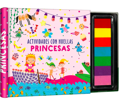 ACTIVIDADES CON HUELLAS PRINCESAS1