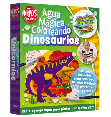 AGUA MÁGICA COLOREANDO DINOSAURIOS1