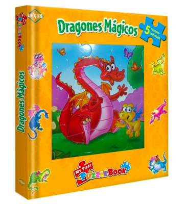 DRAGONES MÁGICOS - 5 ROMPECABEZAS1