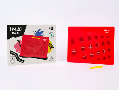 Imapad Rojo con lápiz magnético1