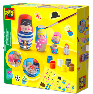 KIT PARA PINTAR MUÑECAS RUSAS1