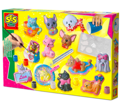 MOLDEA Y PINTA PERROS Y GATOS MULTICOLORES1