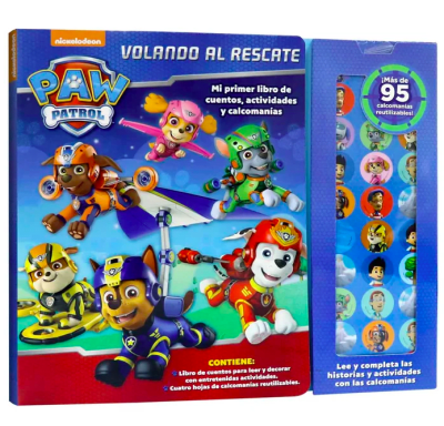 NICKELODEON PAW PATROL VOLANDO AL RESCATE STICKERS