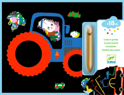 Láminas para Raspar vehículos1