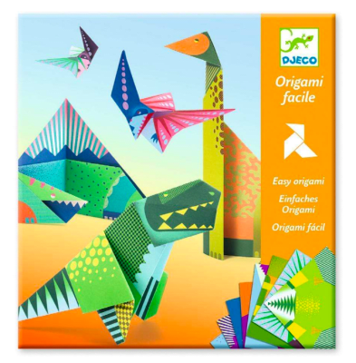 Set de Origami Dinosaurios1