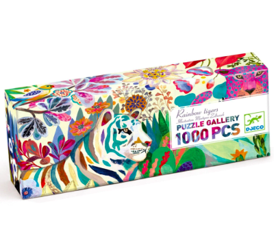 Puzzle Tigres Arcoiris 1000 piezas1