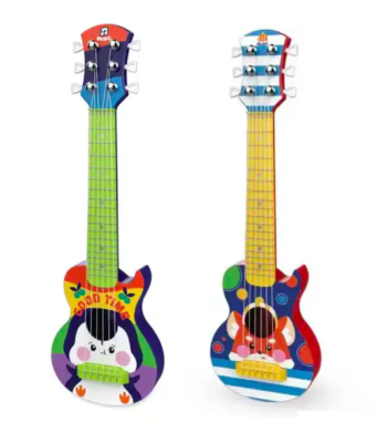 Guitarra Musical 6 cuerdas Multicolor1