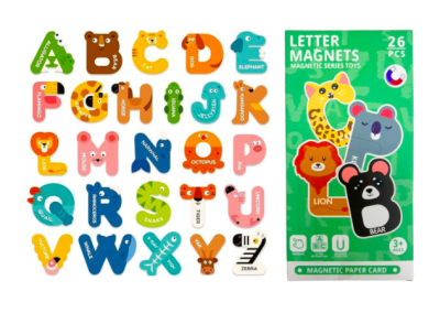 Letras Magnéticas de Animales1