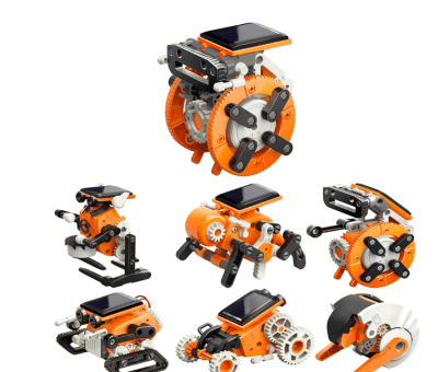 Set de Construcción 7 Robots Solares1