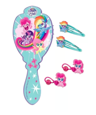 SET CEPILLO Y PINCHES MY LITTLE PONY ACCESORIOS CABELLO1
