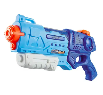 Pistola Lanza Agua Azul y Blanco