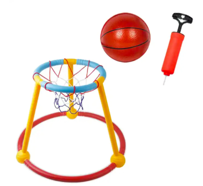 Juego de Basketball Piscina Incluye Arco Inflador y Pelota1
