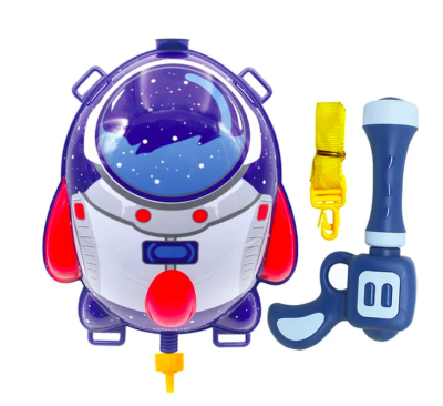 Mochila con Pistola Lanza Agua Nave Espacial