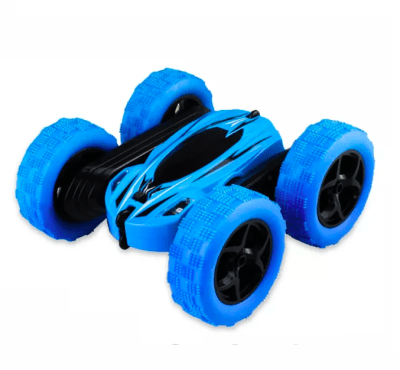Auto control remoto Acrobático con giro 360 grados Azul5