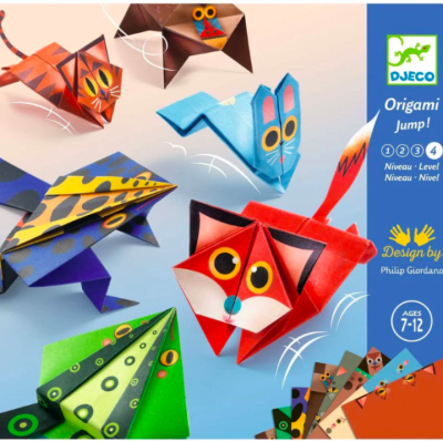 Set de Origami Animales saltarines - Design by Djeco1