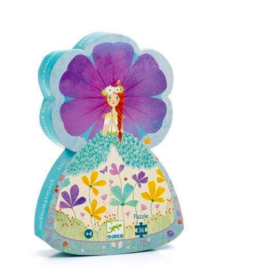 Puzzle Silueta The Princess of Spring 36 piezas1