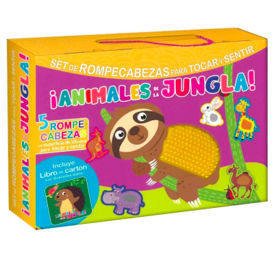 ANIMALES DE LA JUNGLA (SET DE ROMPECABEZAS)1