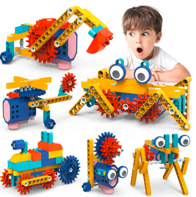 Set Bloques de Construcción Eléctricos Juguete STEAM