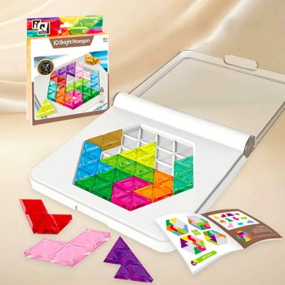Rompecabezas Hexagonal Tangram Juego Didáctico