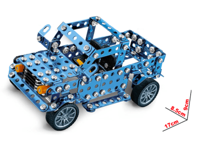 Auto Metálico Armable Juguete Construcción DIY1